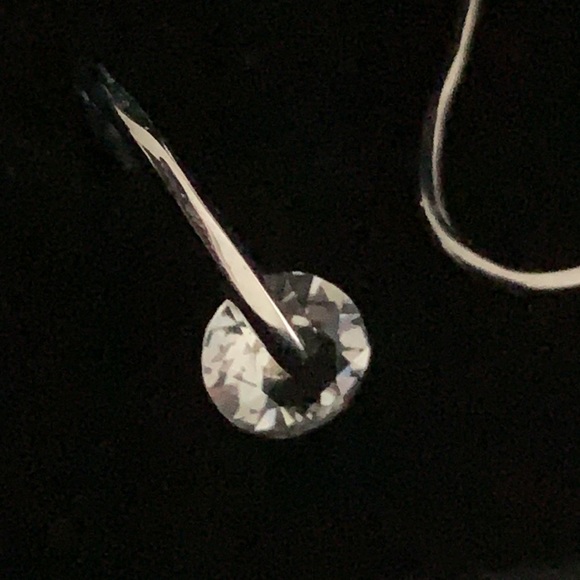 Pressure set Crystal earrings hypoallergenic - Picture 7 of 7